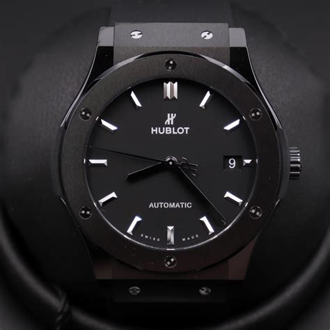 hublot classic fusion 45mm black magic|Hublot Classic Fusion horloges .